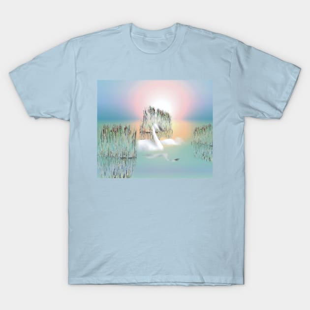 Swans T-Shirt by robelf